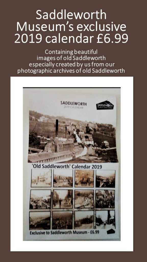 Saddleworth Museum 2019 calendar promotion